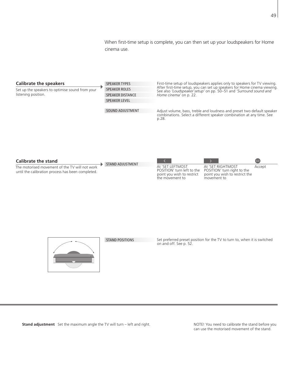 Bang & Olufsen BeoVision 9 User Guide User Manual | Page 51 / 64