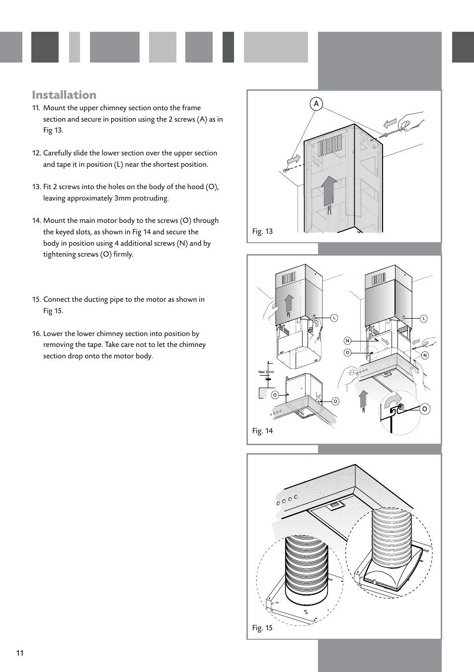 Installation | CDA EVPK9 User Manual | Page 12 / 16