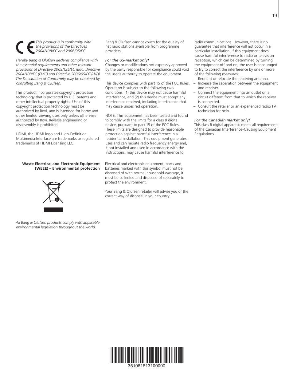 Bang & Olufsen BeoSound 5 Getting Started User Manual | Page 19 / 24