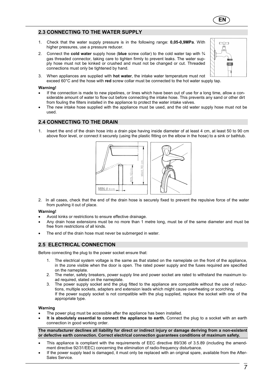 CDA CI970 User Manual | Page 9 / 24
