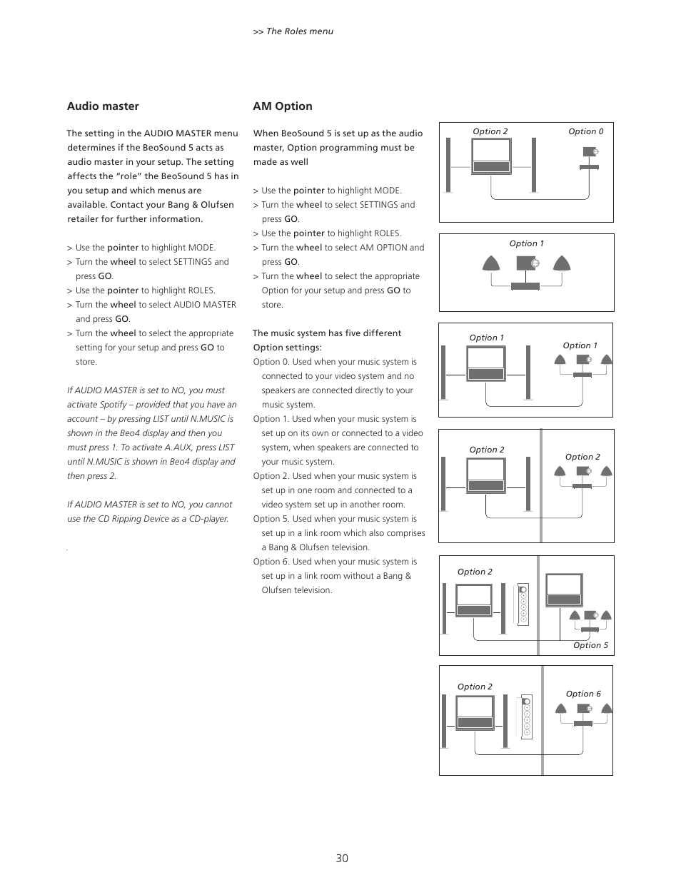 Bang & Olufsen BeoSound 5 User Guide User Manual | Page 30 / 32