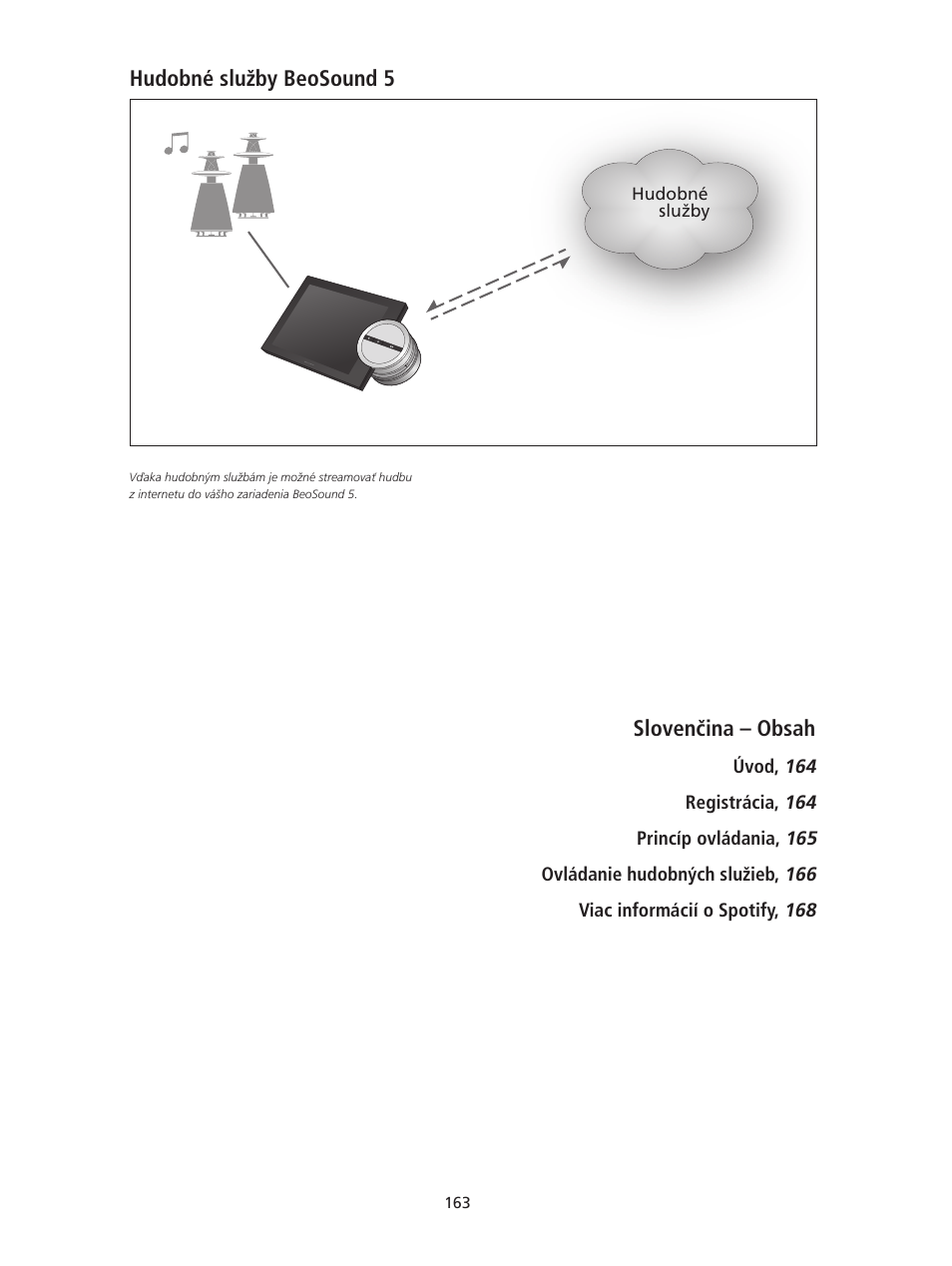 Bang & Olufsen BeoSound 5 Spotify User Manual | Page 163 / 176