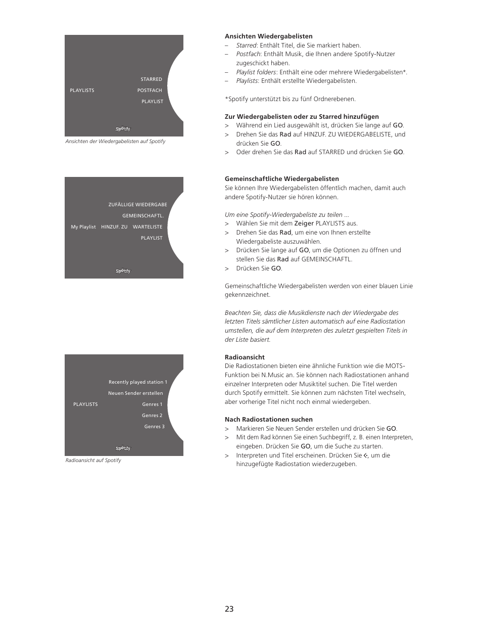 Bang & Olufsen BeoSound 5 Spotify User Manual | Page 23 / 176