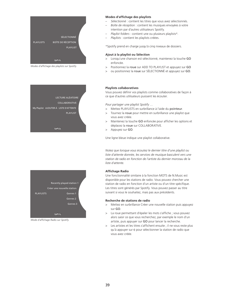Bang & Olufsen BeoSound 5 Spotify User Manual | Page 39 / 176