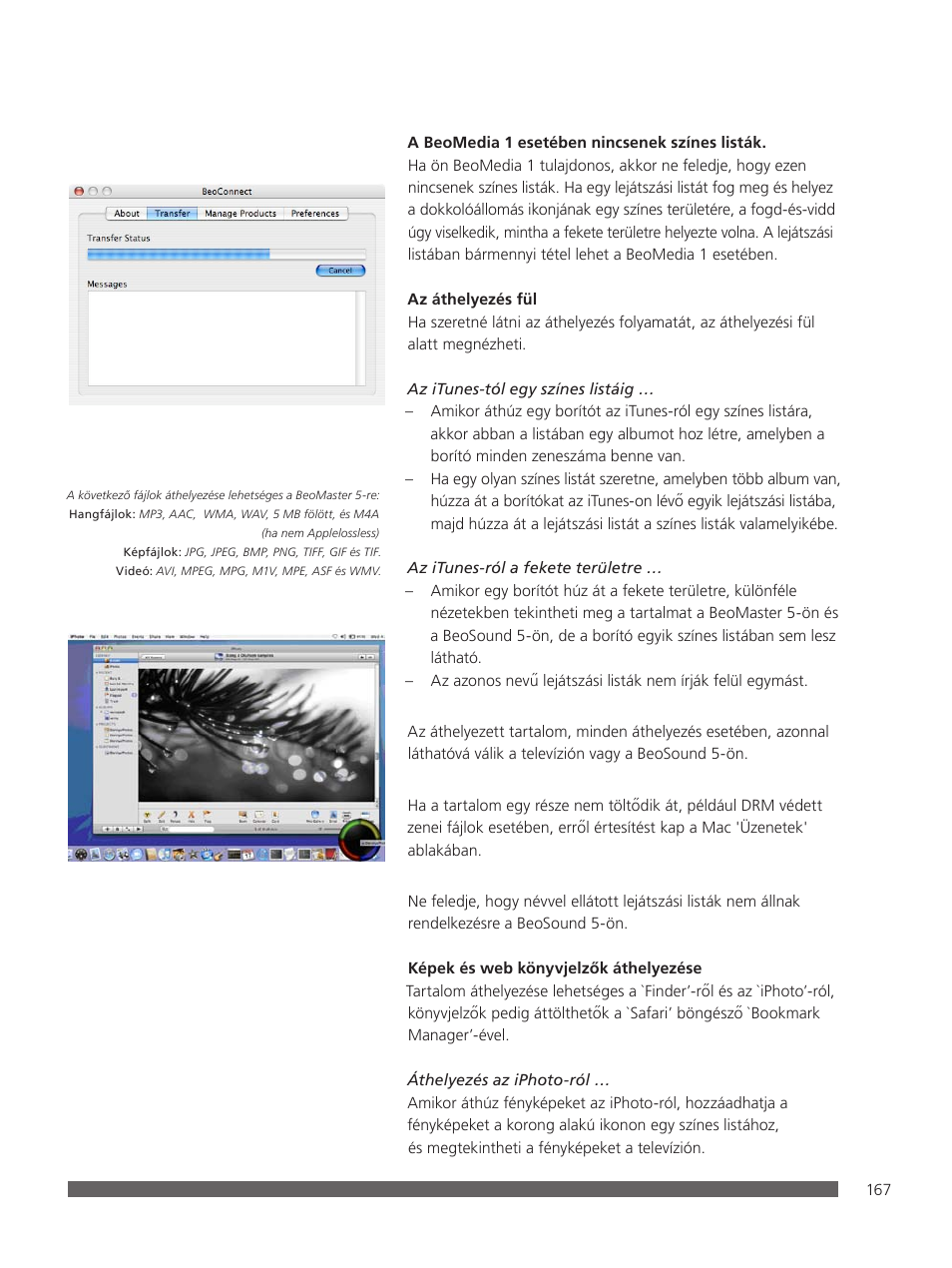 Bang & Olufsen BeoConnect (for Mac) User Manual | Page 167 / 217