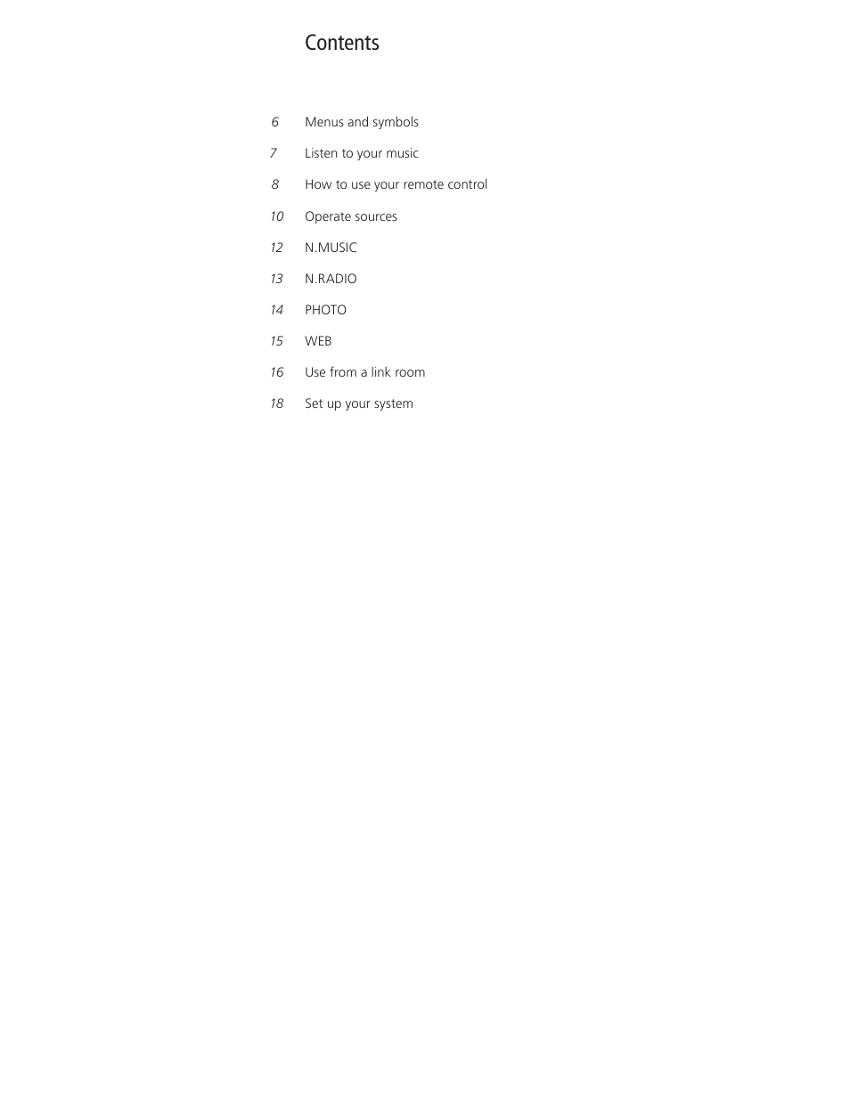 Bang & Olufsen BeoMaster 5 User Manual | Page 5 / 28