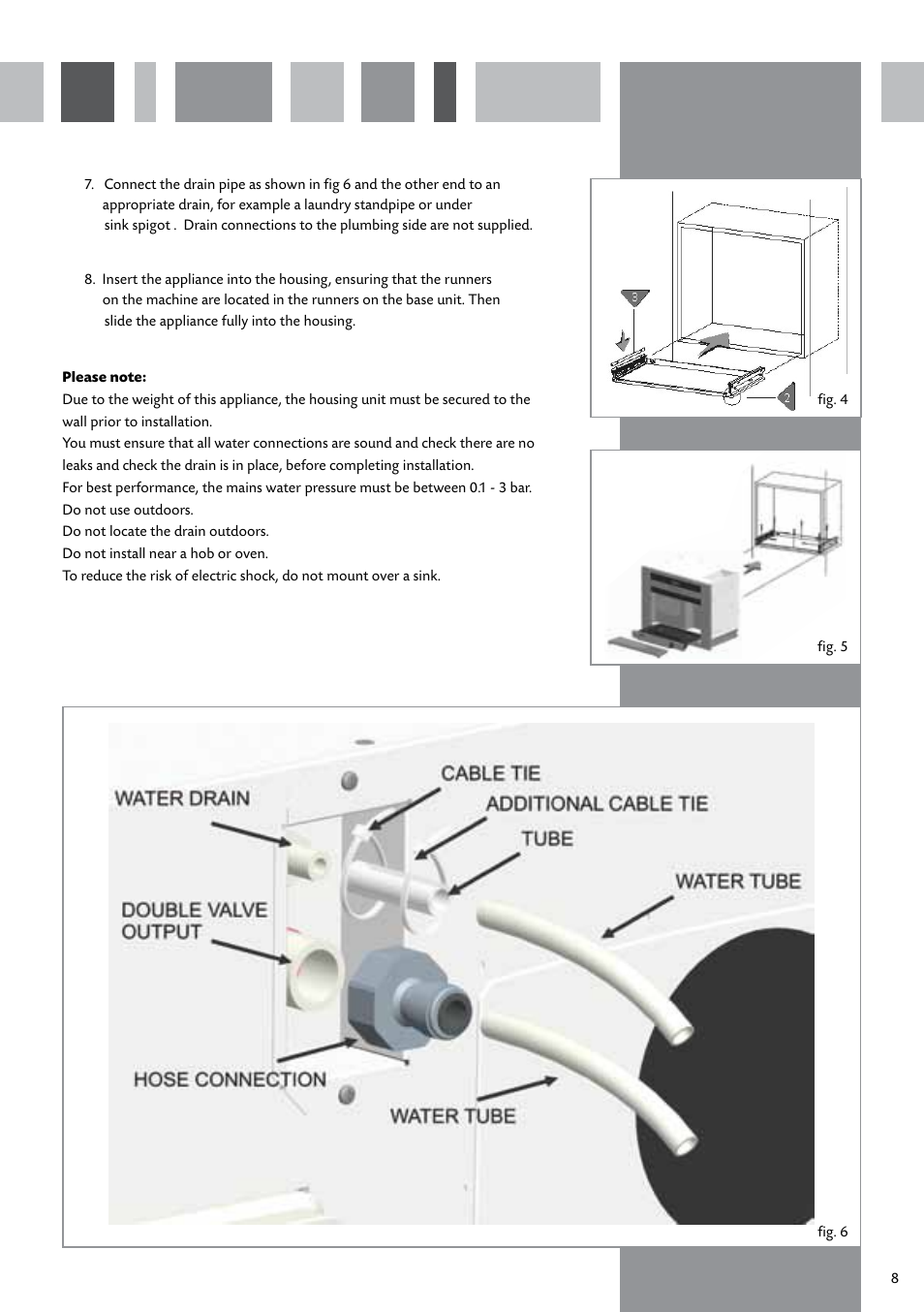 CDA FWV470 User Manual | Page 9 / 12