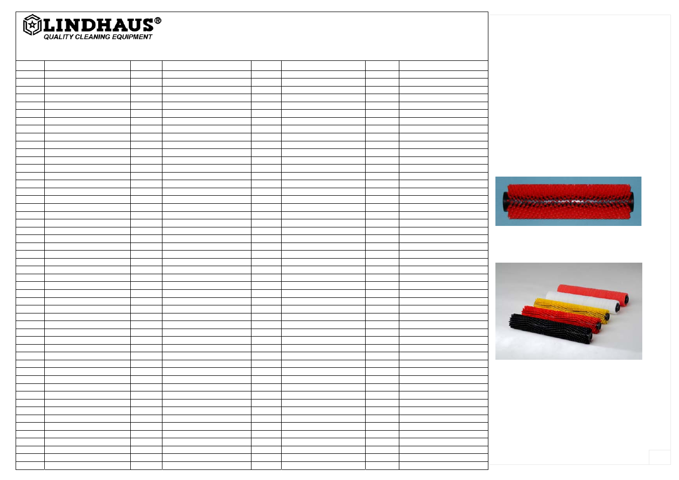 Pag. 15 ricambi, Warning, Attenzione | Achtung, Attention, Atención | Lindhaus LW46 Hybrid User Manual | Page 15 / 20