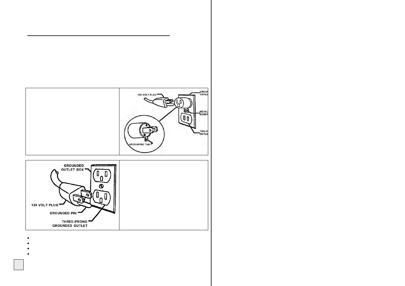 Pag. 4 ground, Warning | Lindhaus LW30pro - LW38pro User Manual | Page 4 / 25