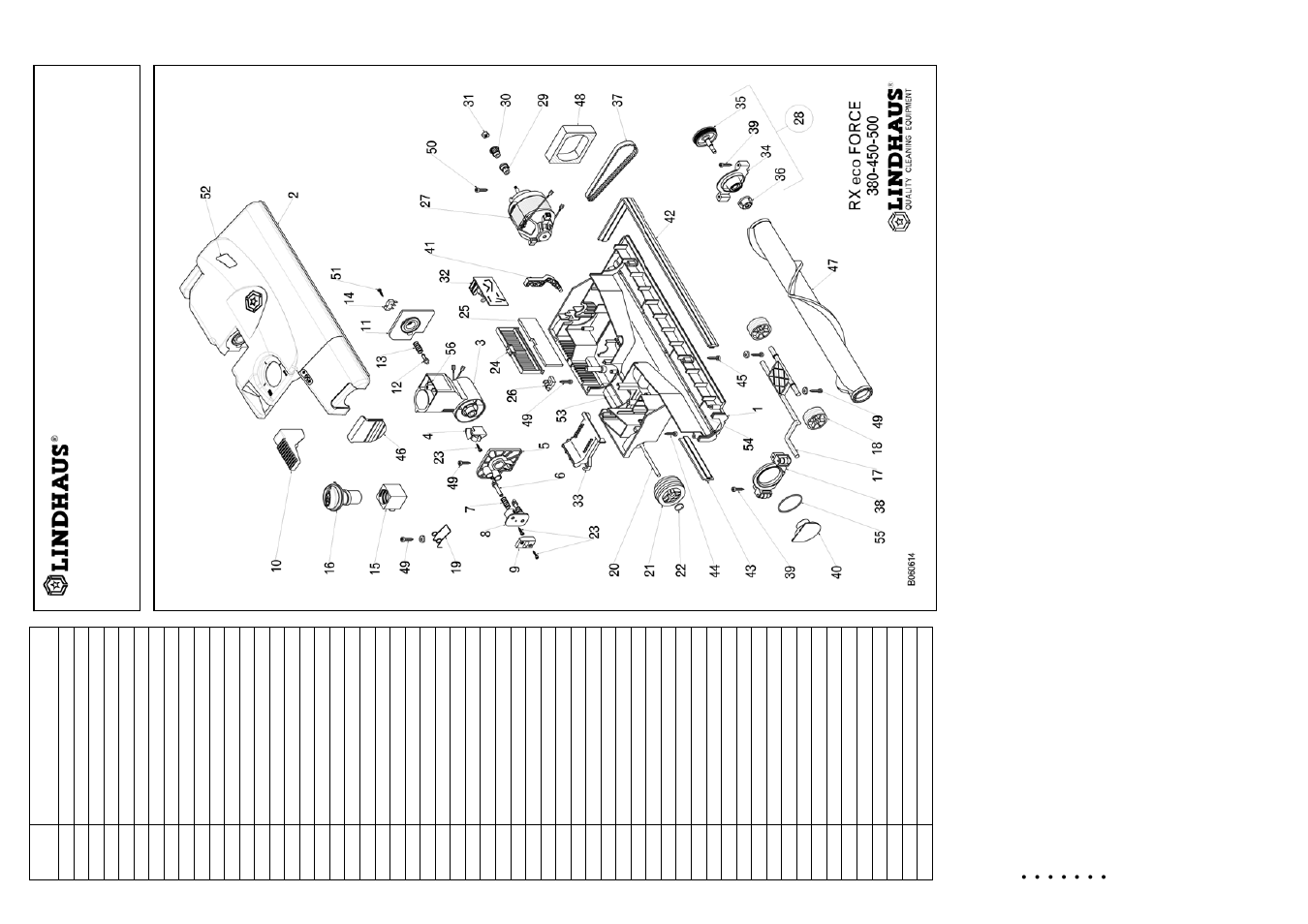 Lindhaus RX hepa eco FORCE 380e - 450e - 500e User Manual | Page 14 / 16