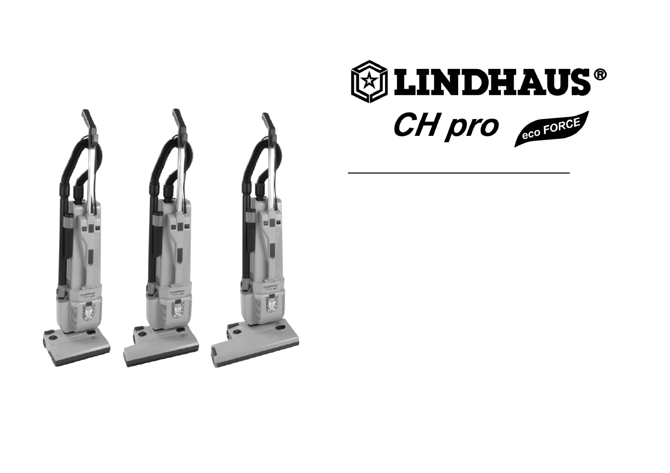Lindhaus CH pro 38 eco FORCE User Manual | 16 pages