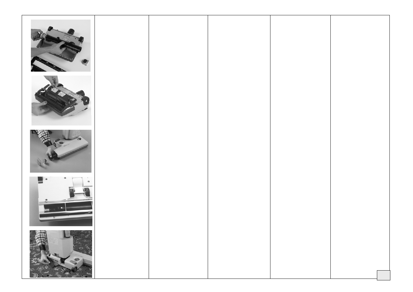 Pag. 11 cambio rullo | Lindhaus CH pro 38 eco FORCE User Manual | Page 11 / 16