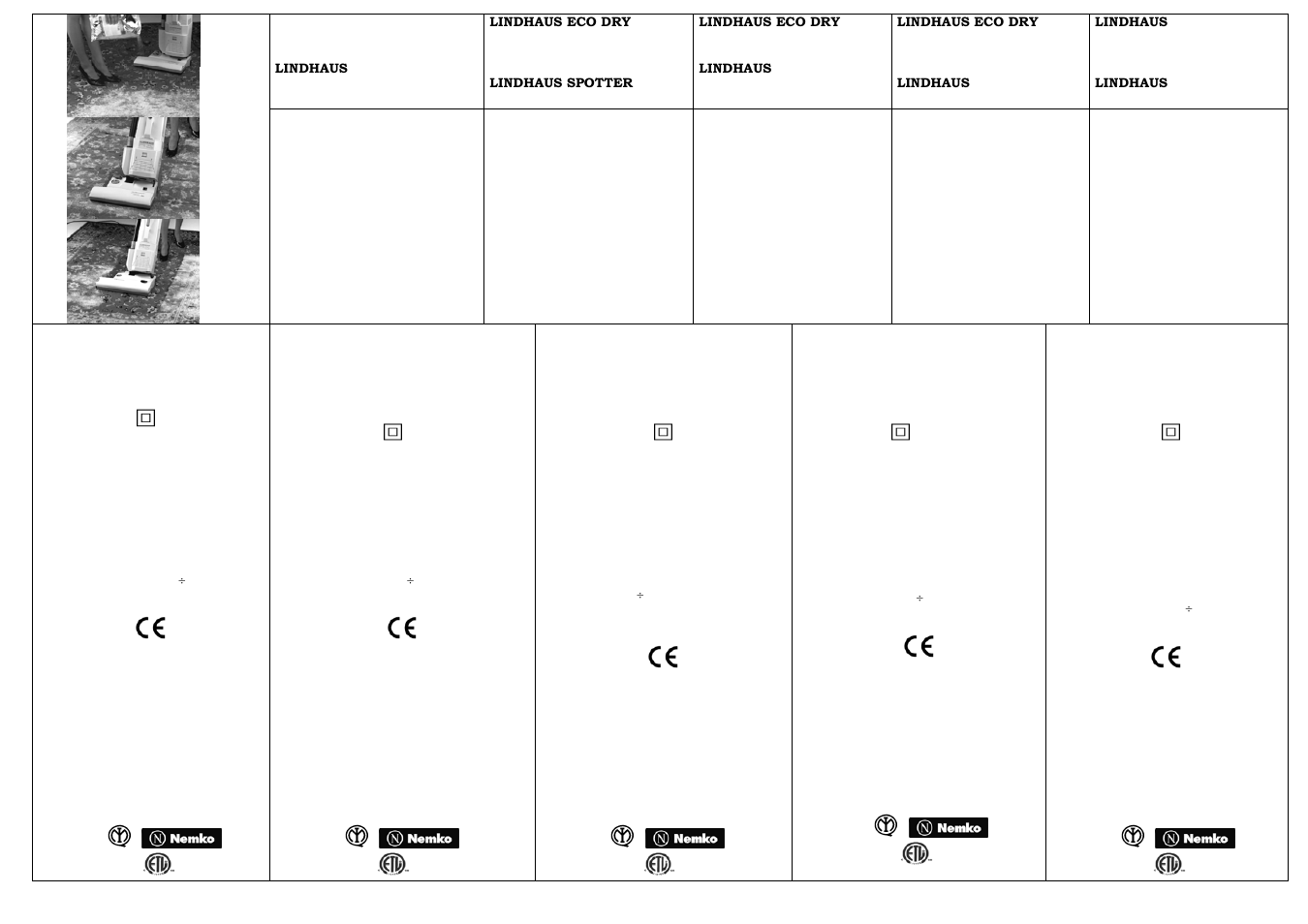 Pag.12 eco sp. + dati tecnici | Lindhaus CH pro 38 eco FORCE User Manual | Page 12 / 16