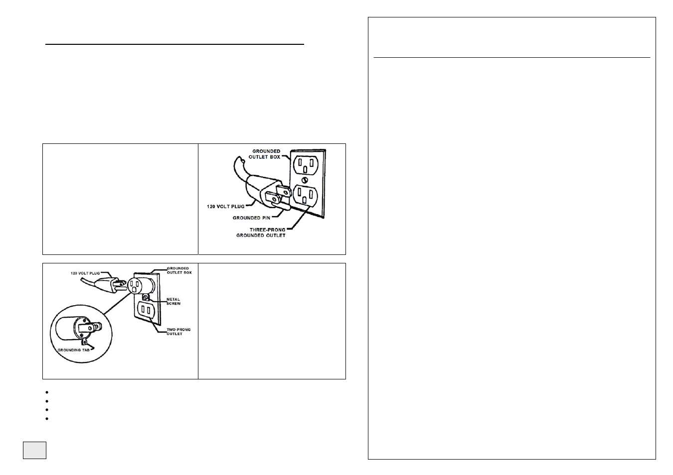 Grounding instr. pag 4, Grounding instructions | Lindhaus CH pro 38 eco FORCE User Manual | Page 4 / 16