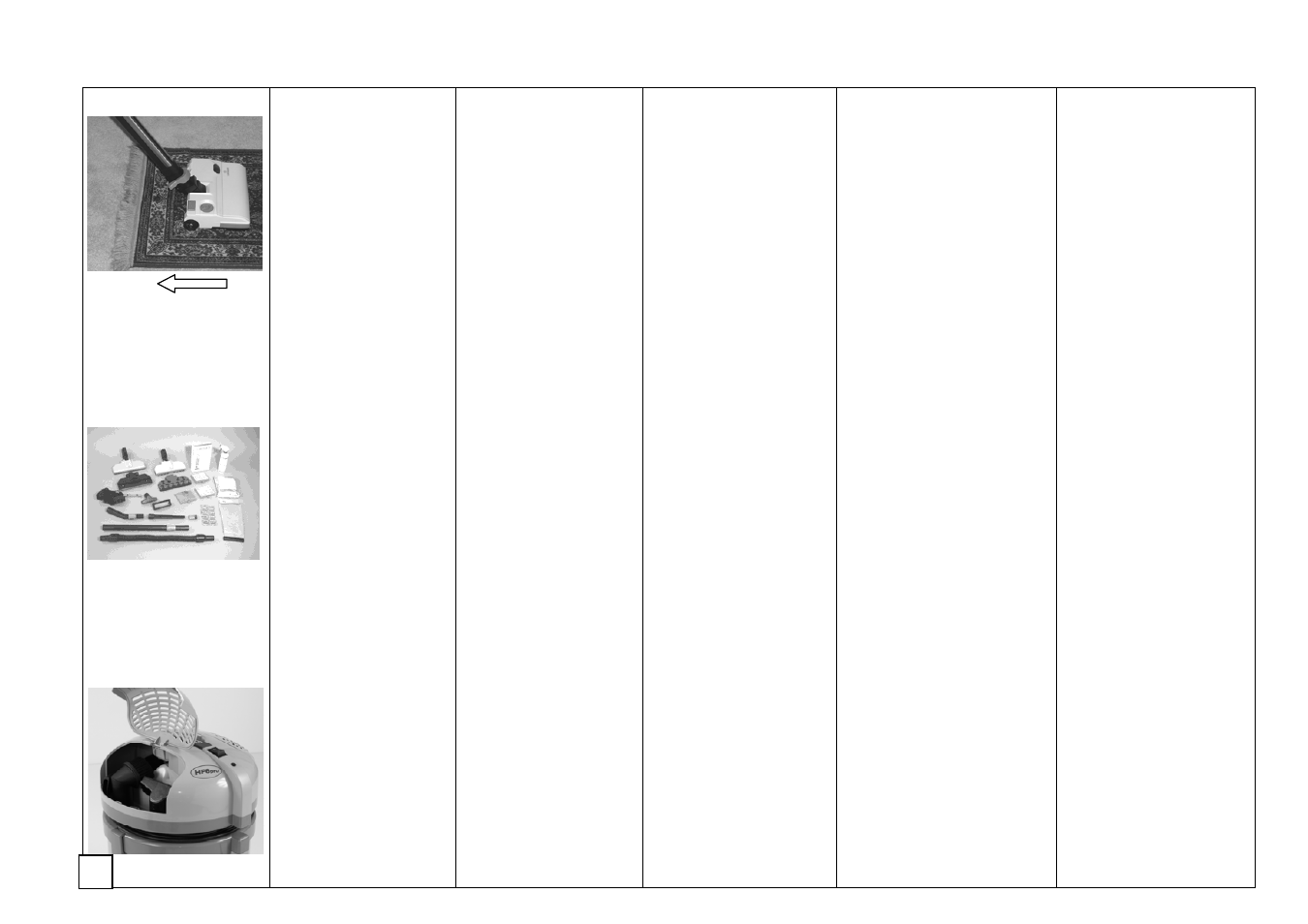 Accessori p.8-9 | Lindhaus HF6 multifunction canister vacuum User Manual | Page 8 / 16