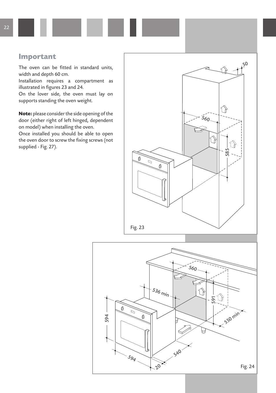 Important | CDA SC220L User Manual | Page 22 / 32