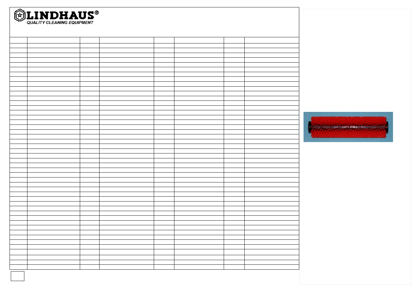 Pag. 12 ricambi, Warning, Attenzione | Achtung, Attention, Atención | Lindhaus LS50 Hybrid User Manual | Page 12 / 16