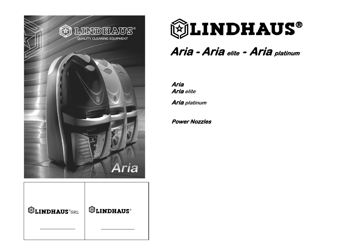 Lindhaus Aria Red - Elite Multifunction Vacuum Cleaners User Manual | 16 pages