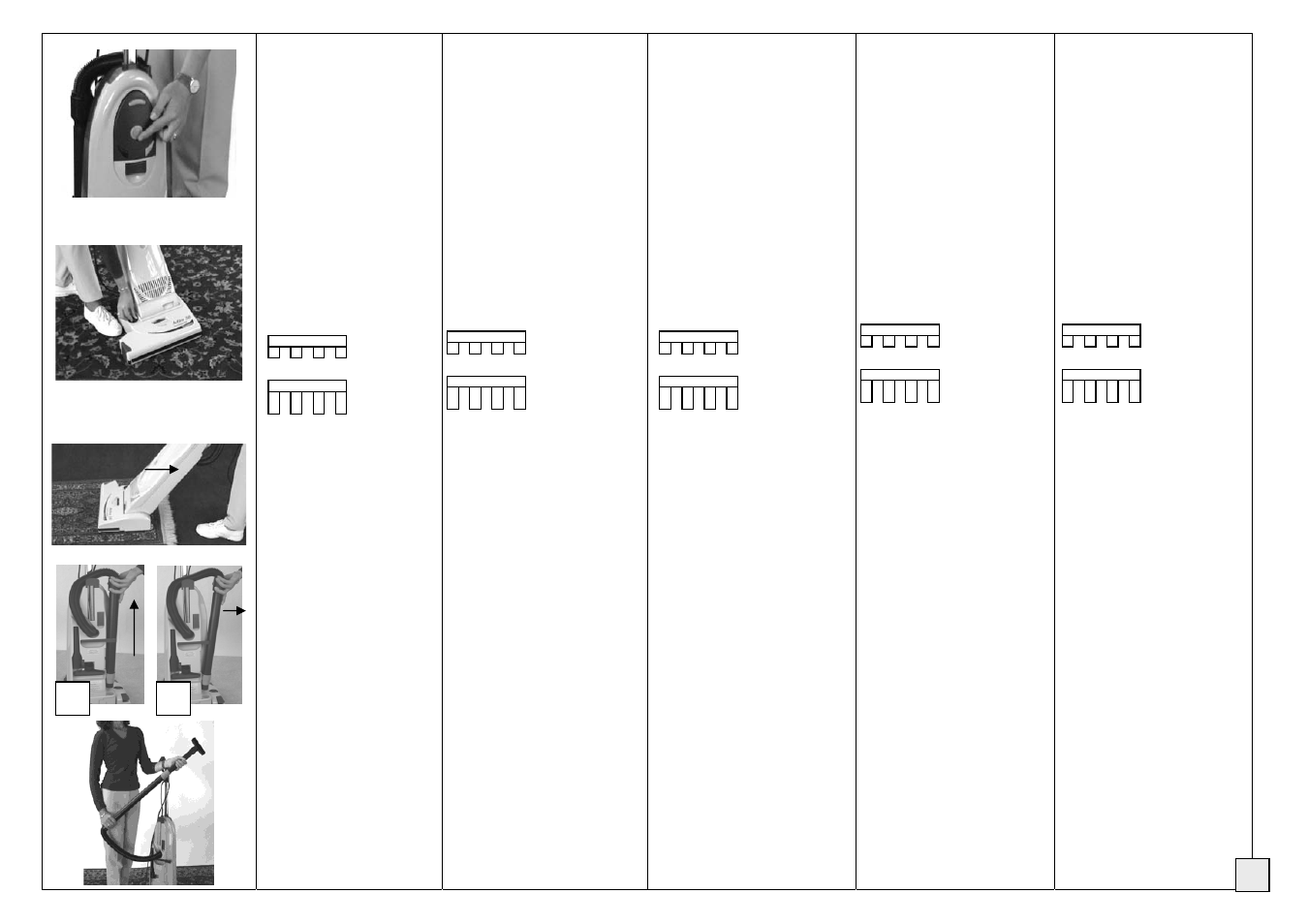 Lindhaus Activa Single motor Multifunction Upright User Manual | Page 7 / 19