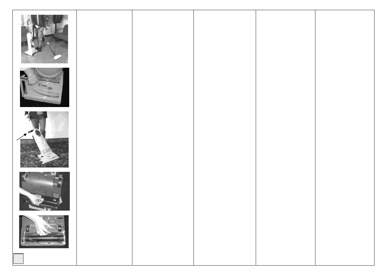 Lindhaus Activa Single motor Multifunction Upright User Manual | Page 8 / 19