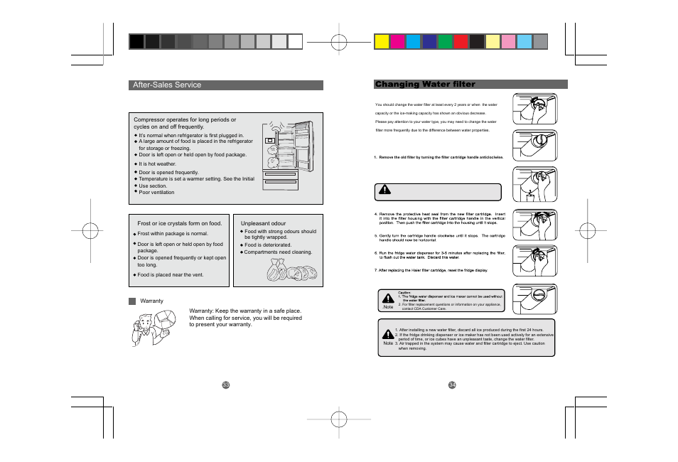 After-sales service | CDA PC85SC User Manual | Page 18 / 20