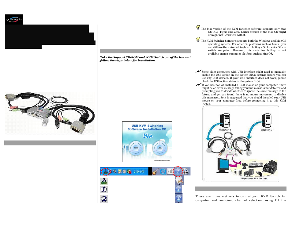 Linkskey LDV-302ARC User Manual | 2 pages