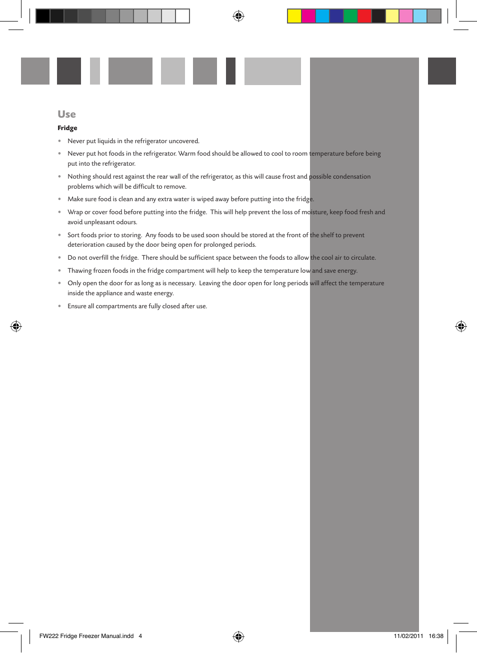 CDA FW222 User Manual | Page 4 / 16