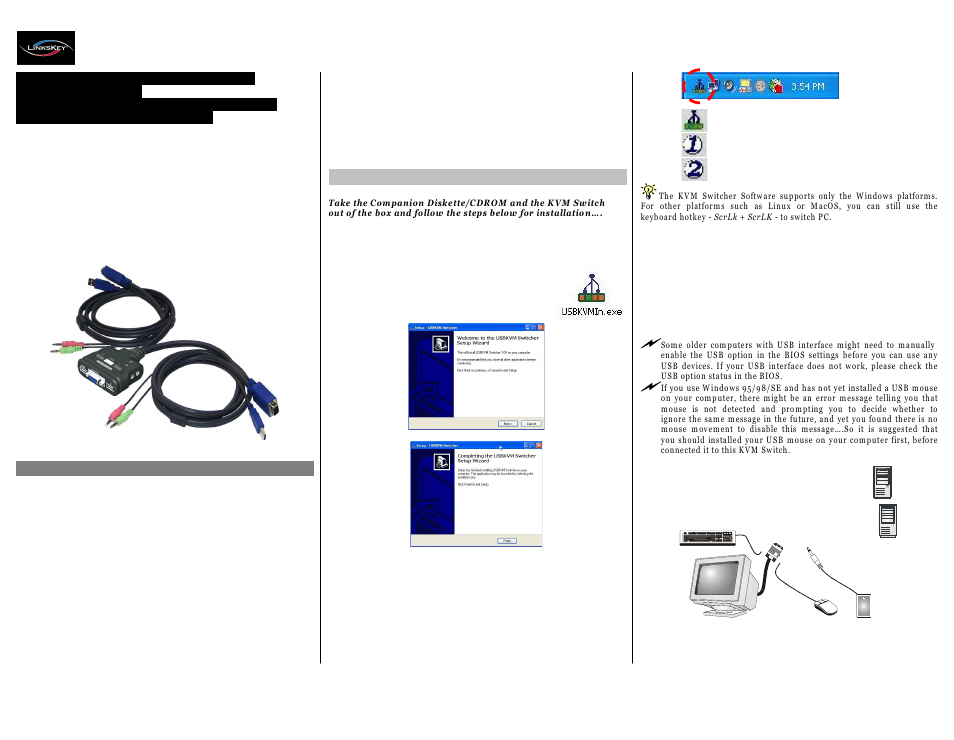 Linkskey LKU-UA02 User Manual | 2 pages