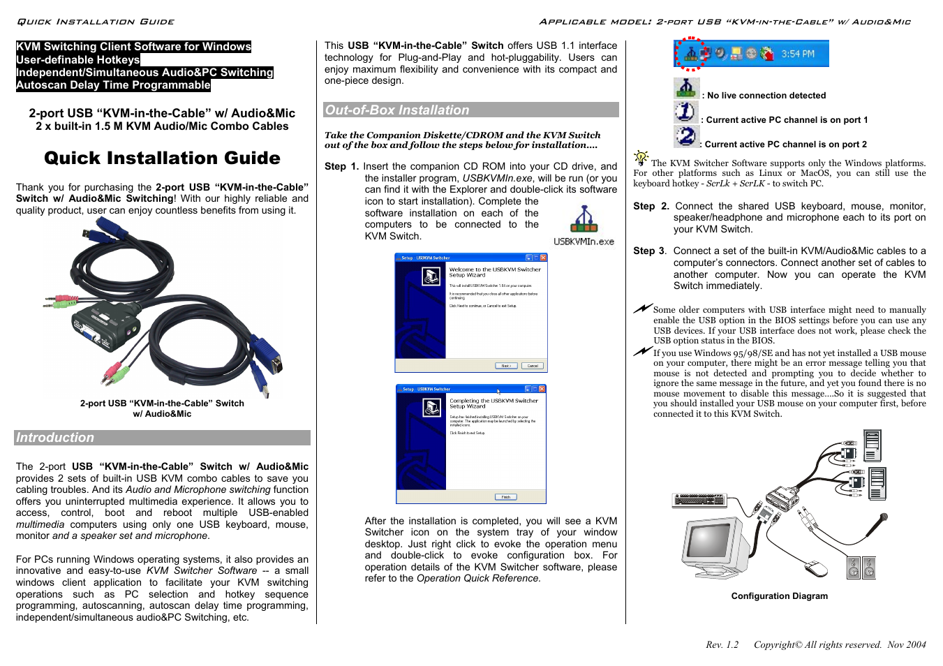 Linkskey LKU-UA02 User Manual | 2 pages