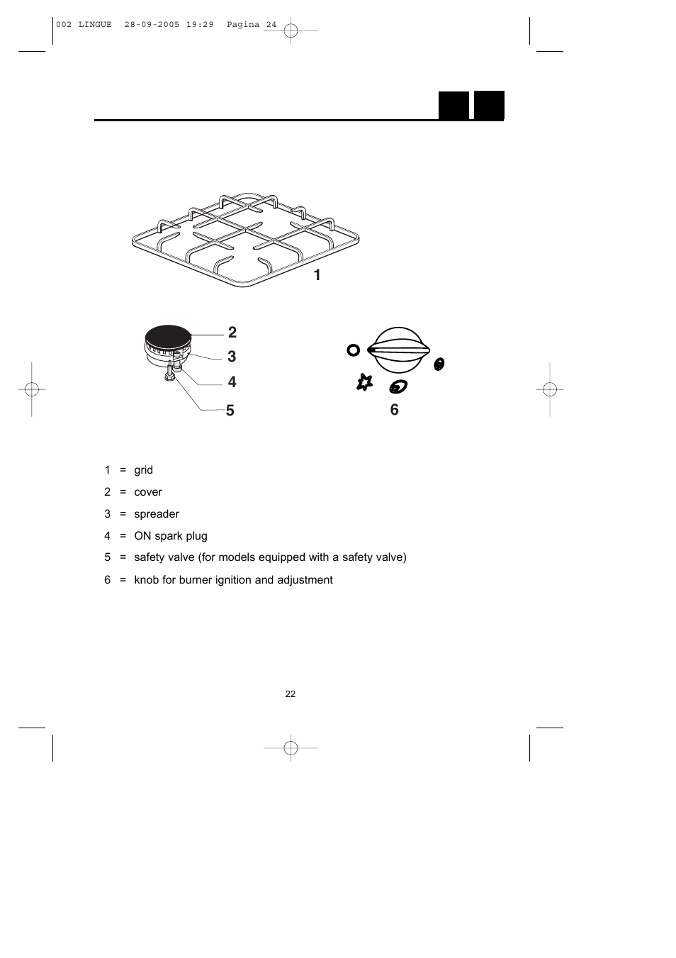 Instructions for use, Ie gb | CDA HCG450 User Manual | Page 4 / 15