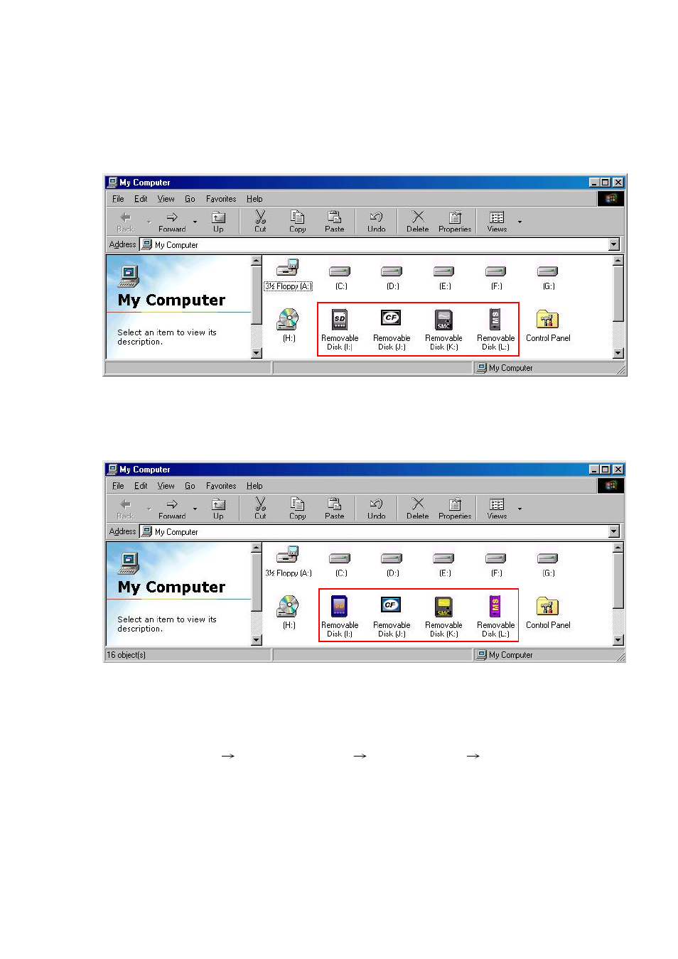 Check if the installment of driver under win98 se | Linkskey LKA-CR84B User Manual | Page 6 / 9