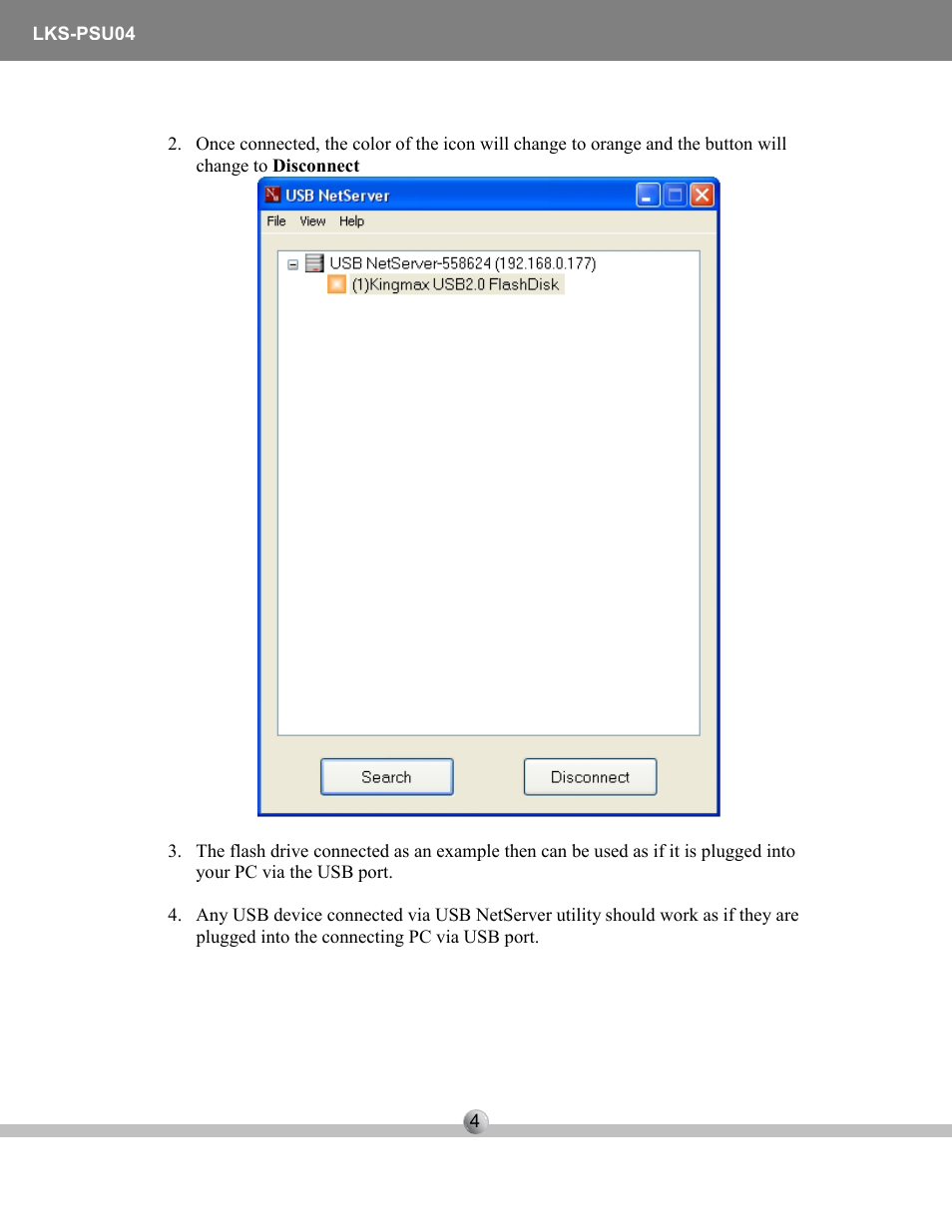 Linkskey LKS-PSU04 User Manual | Page 5 / 5