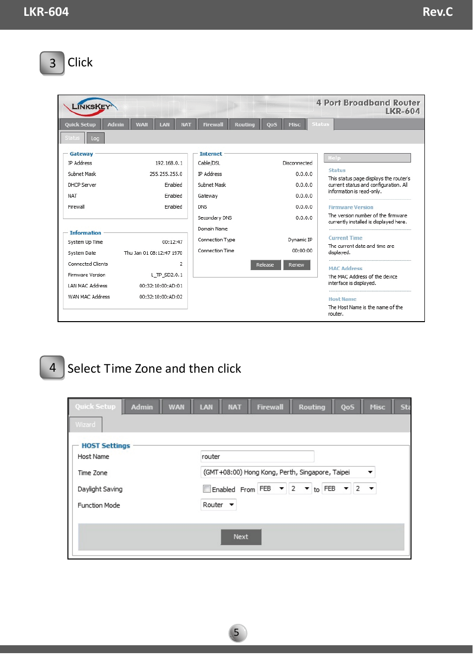 Linkskey LKR-604 User Manual | Page 6 / 8
