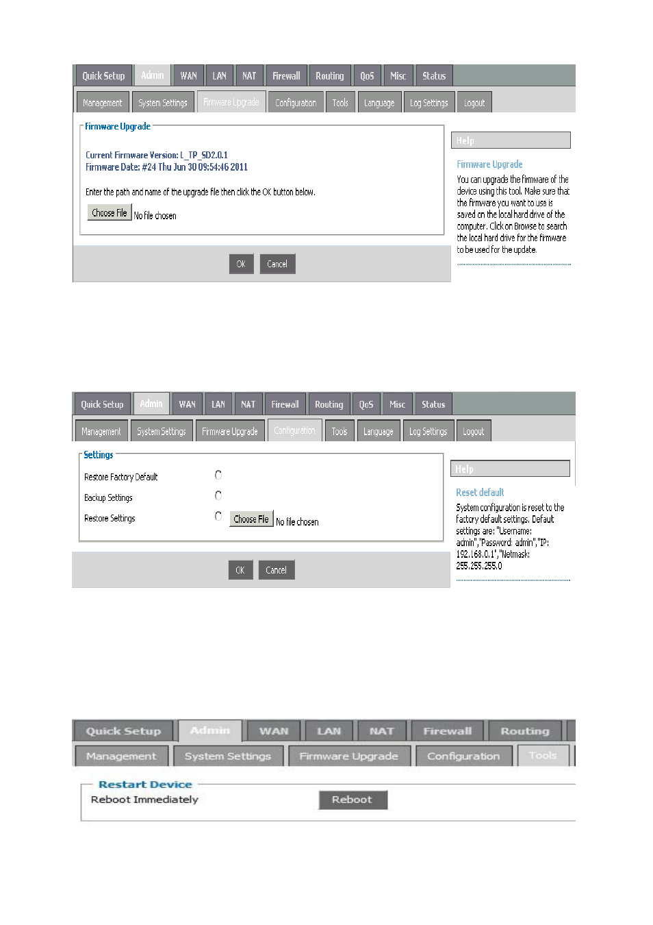 Configuration, Tools | Linkskey LKR-604 User Manual | Page 14 / 35