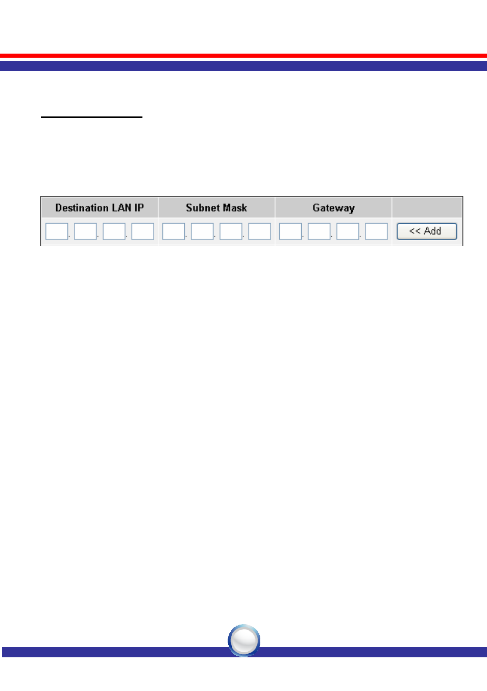 Routing | Linkskey LKR-604 User Manual | Page 49 / 52