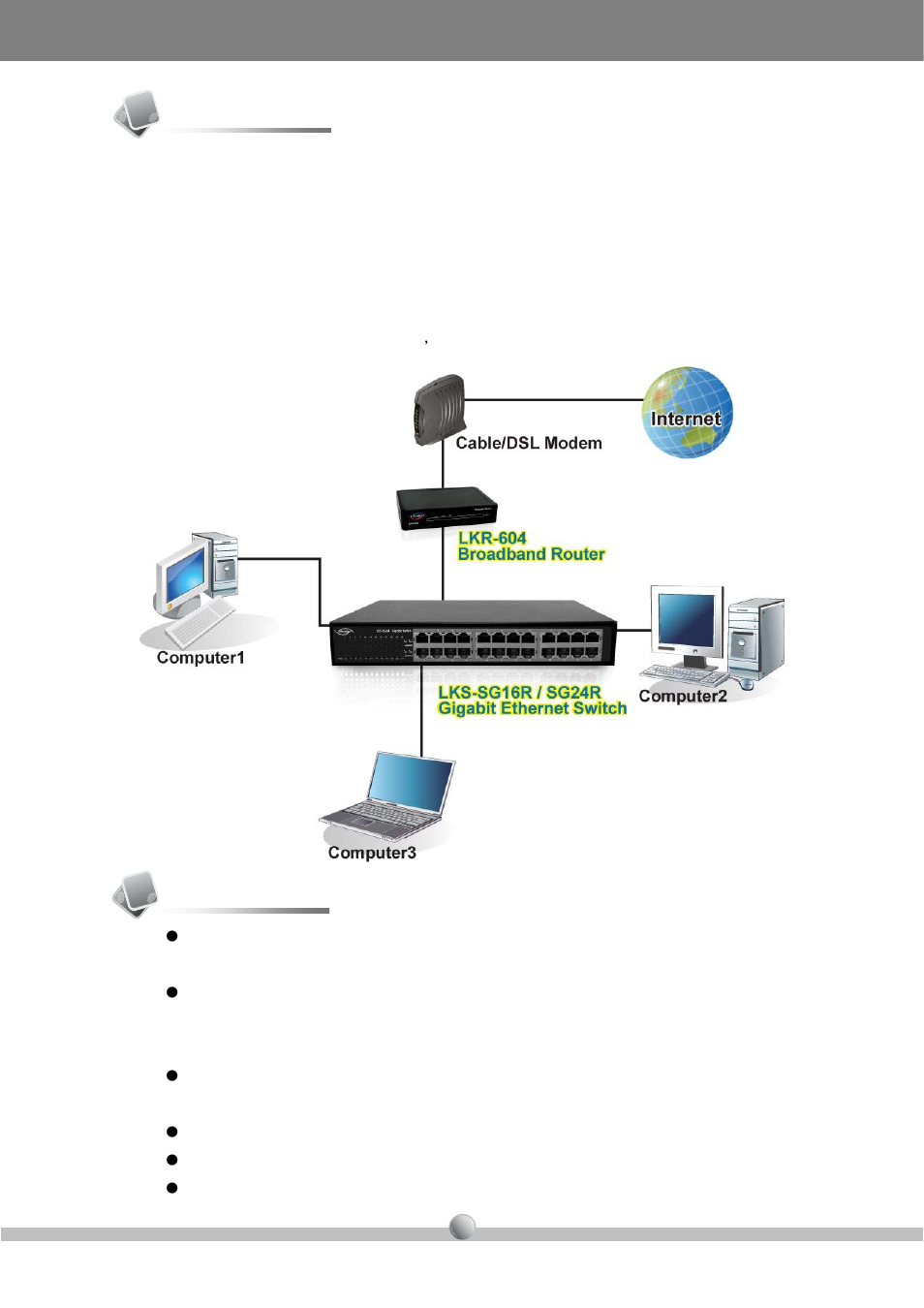 Introduction, Features | Linkskey LKS-SG16R User Manual | Page 2 / 7