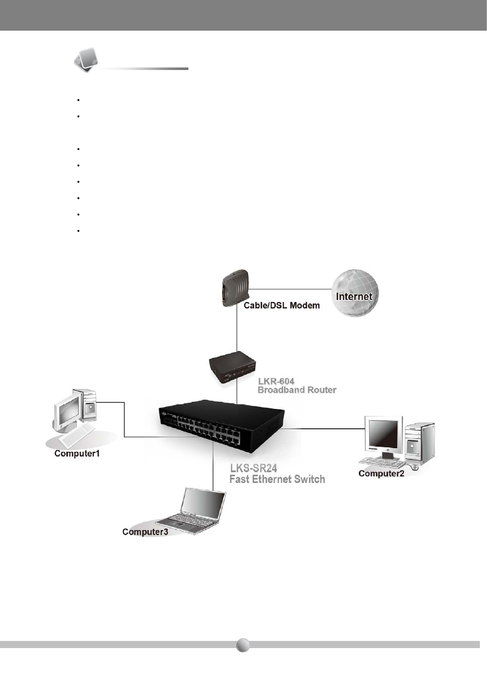 Features | Linkskey LKS-SR16 User Manual | Page 2 / 5