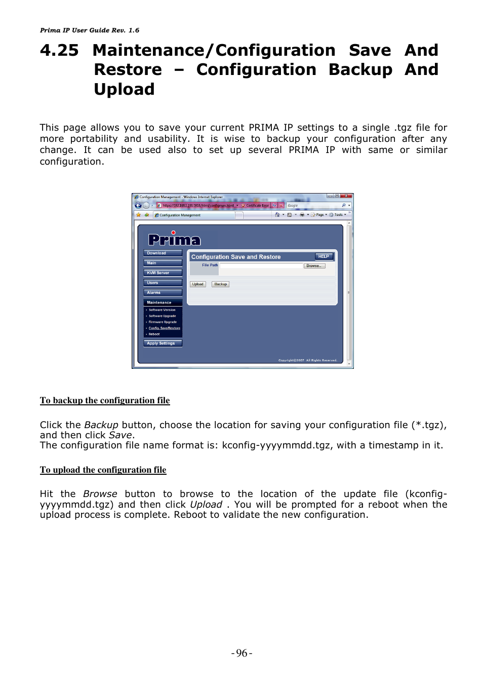 Linkskey LKV-9208IP User Manual | Page 100 / 111