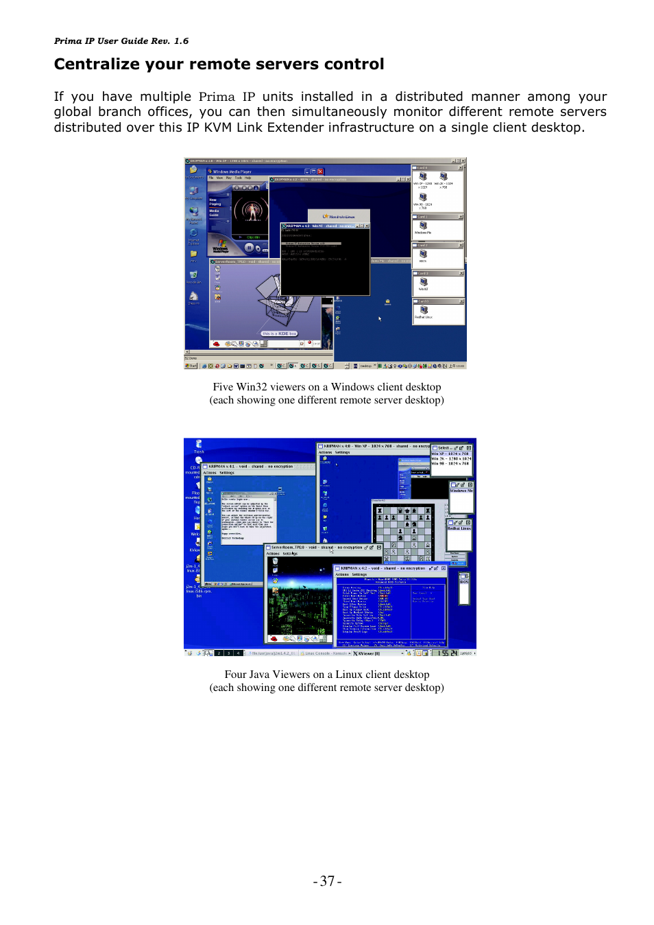 Centralize your remote servers control | Linkskey LKV-9208IP User Manual | Page 41 / 111