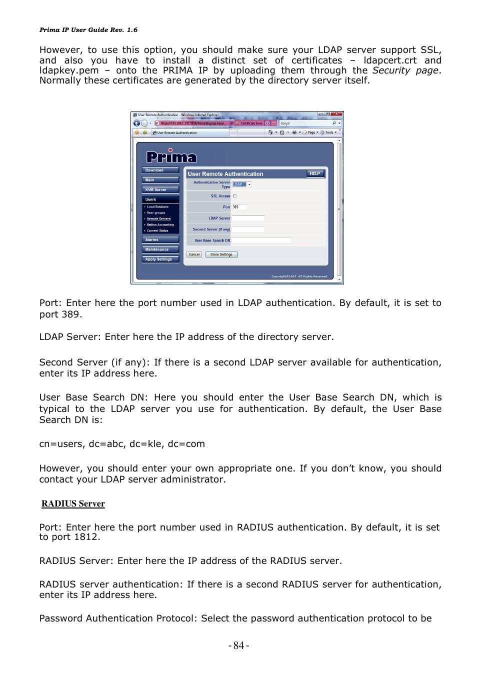 Linkskey LKV-9208IP User Manual | Page 88 / 111