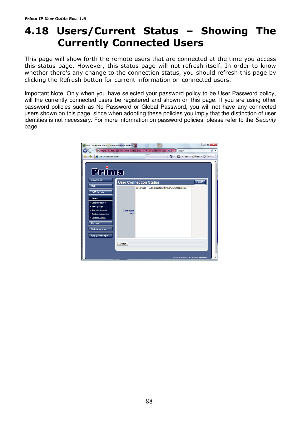 Linkskey LKV-9208IP User Manual | Page 92 / 111