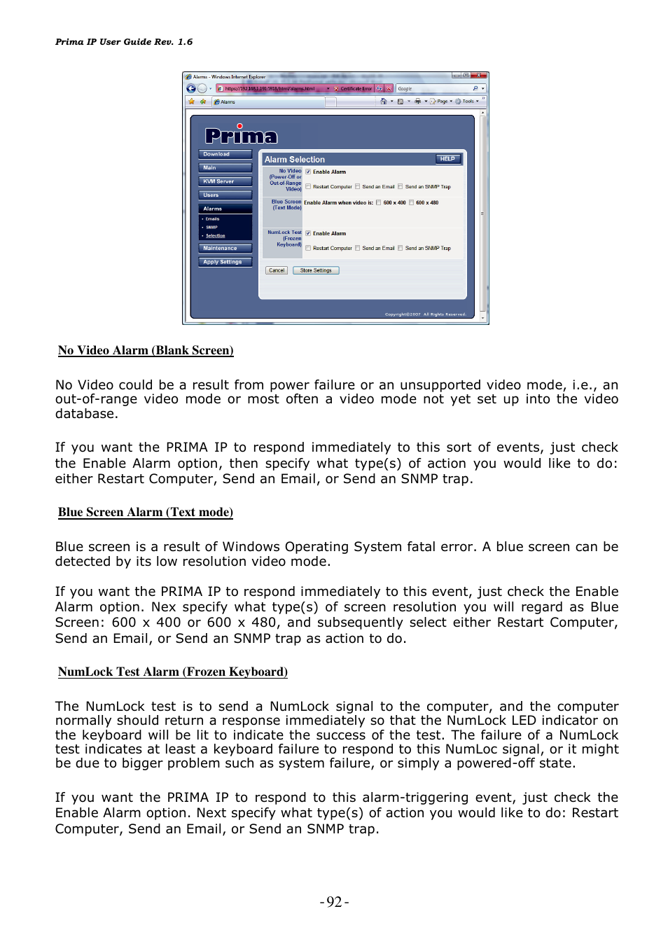 Linkskey LKV-9208IP User Manual | Page 96 / 111