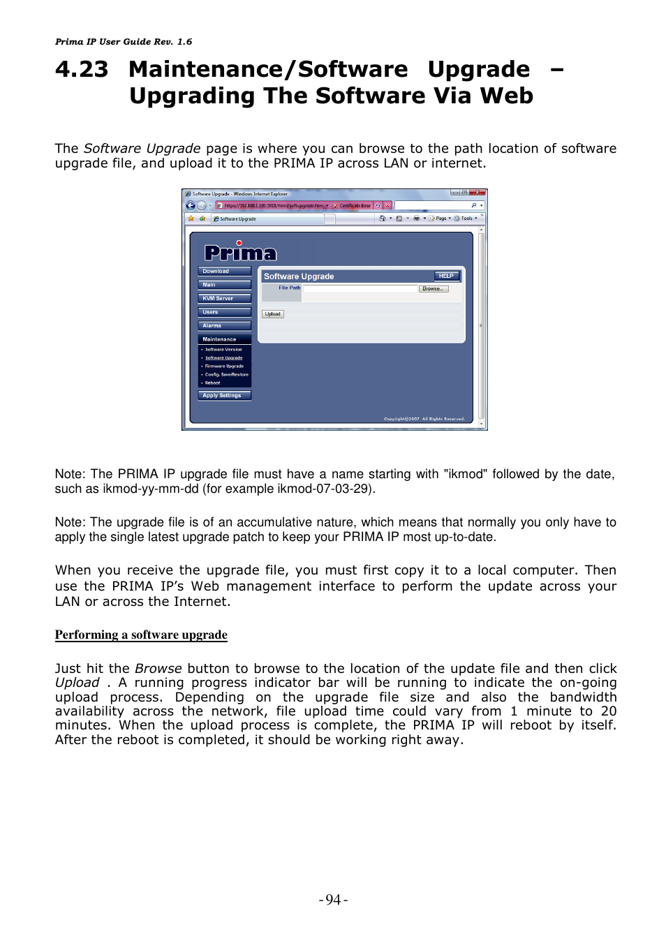 Linkskey LKV-9208IP User Manual | Page 98 / 111