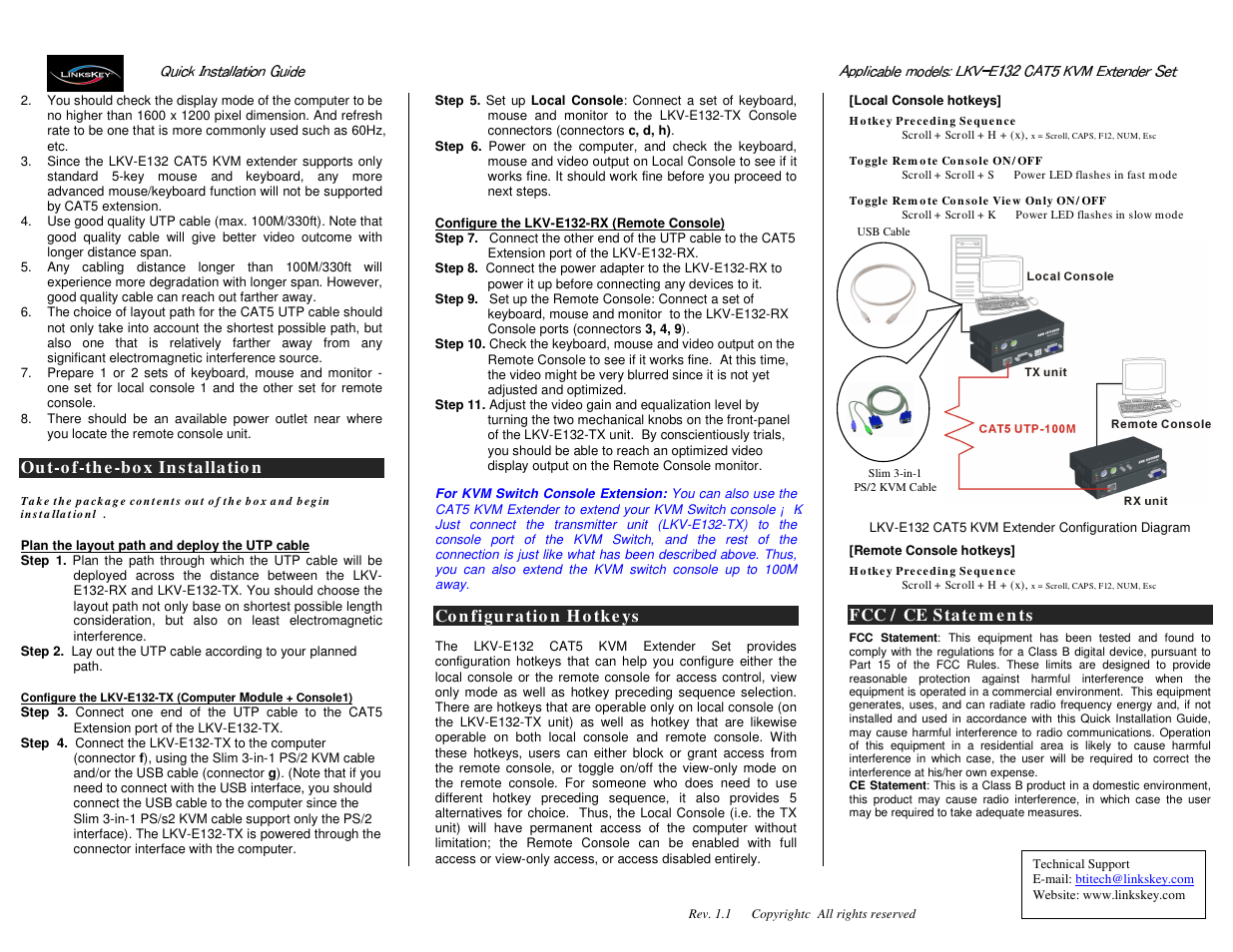 Linkskey LKV-E132 User Manual | Page 2 / 2