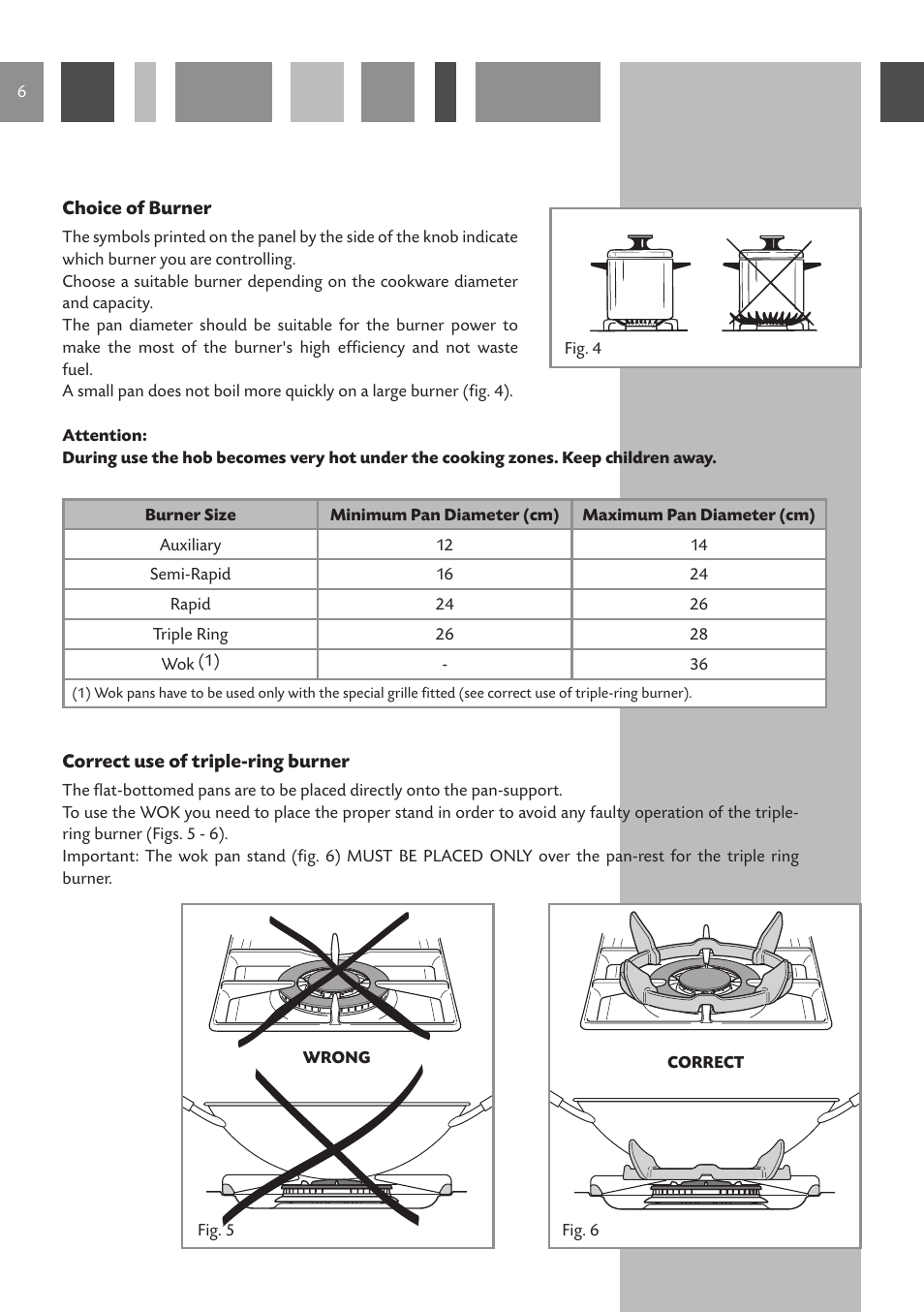 CDA HCG 931 User Manual | Page 6 / 20