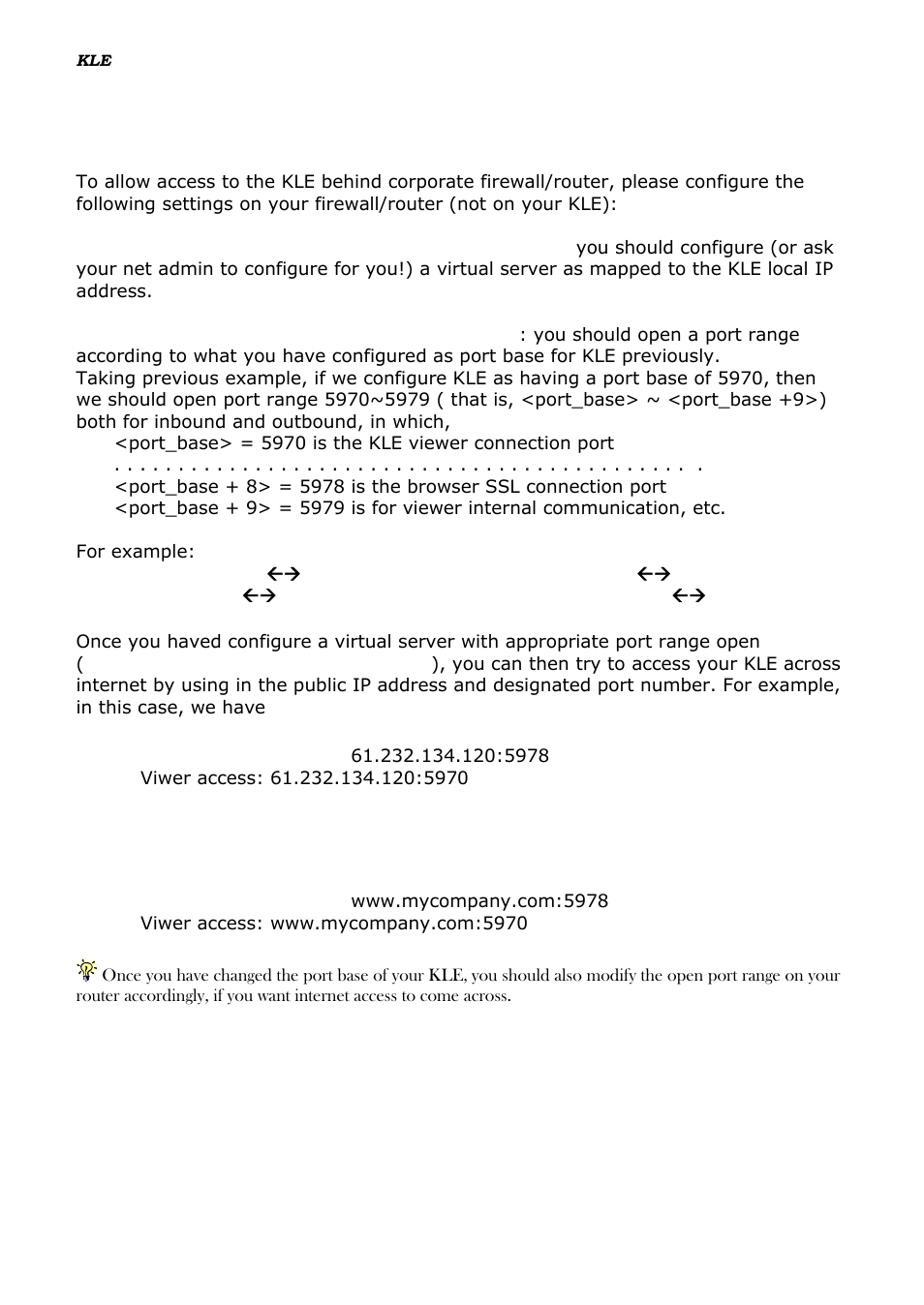 Onfigure your firewall, Router for accessing, Across internet | Linkskey LKV-IPM01 User Manual | Page 22 / 95