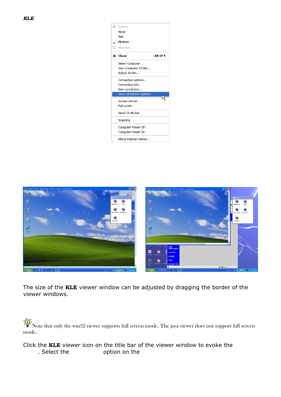 Win32 viewer characteristics, Iewer, Haracteristics | 8 win32 viewer characteristics | Linkskey LKV-IPM01 User Manual | Page 35 / 95