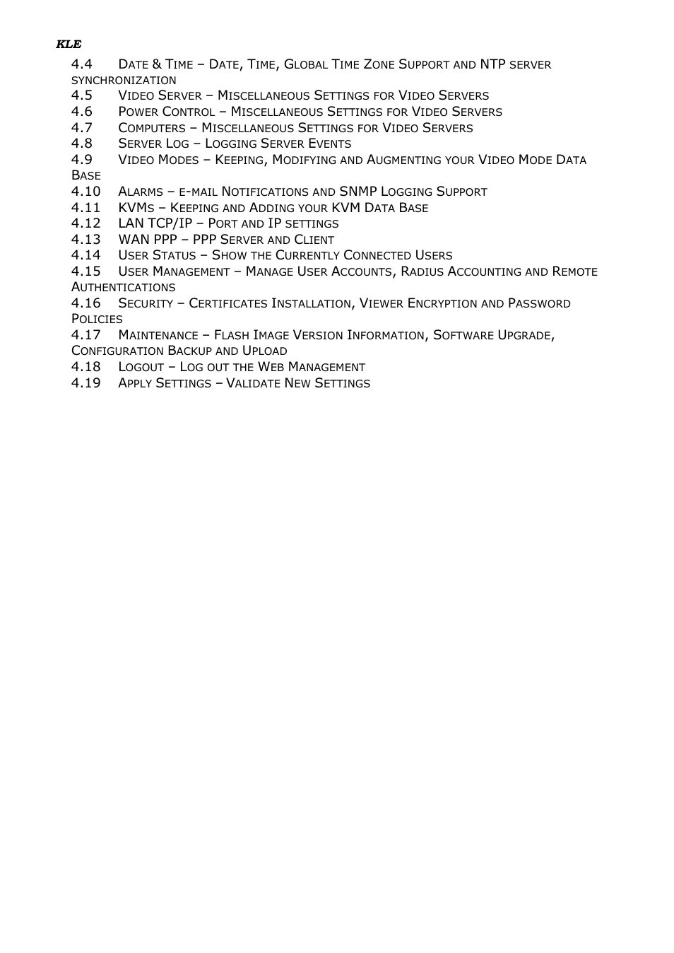 Linkskey LKV-IPM01 User Manual | Page 4 / 95