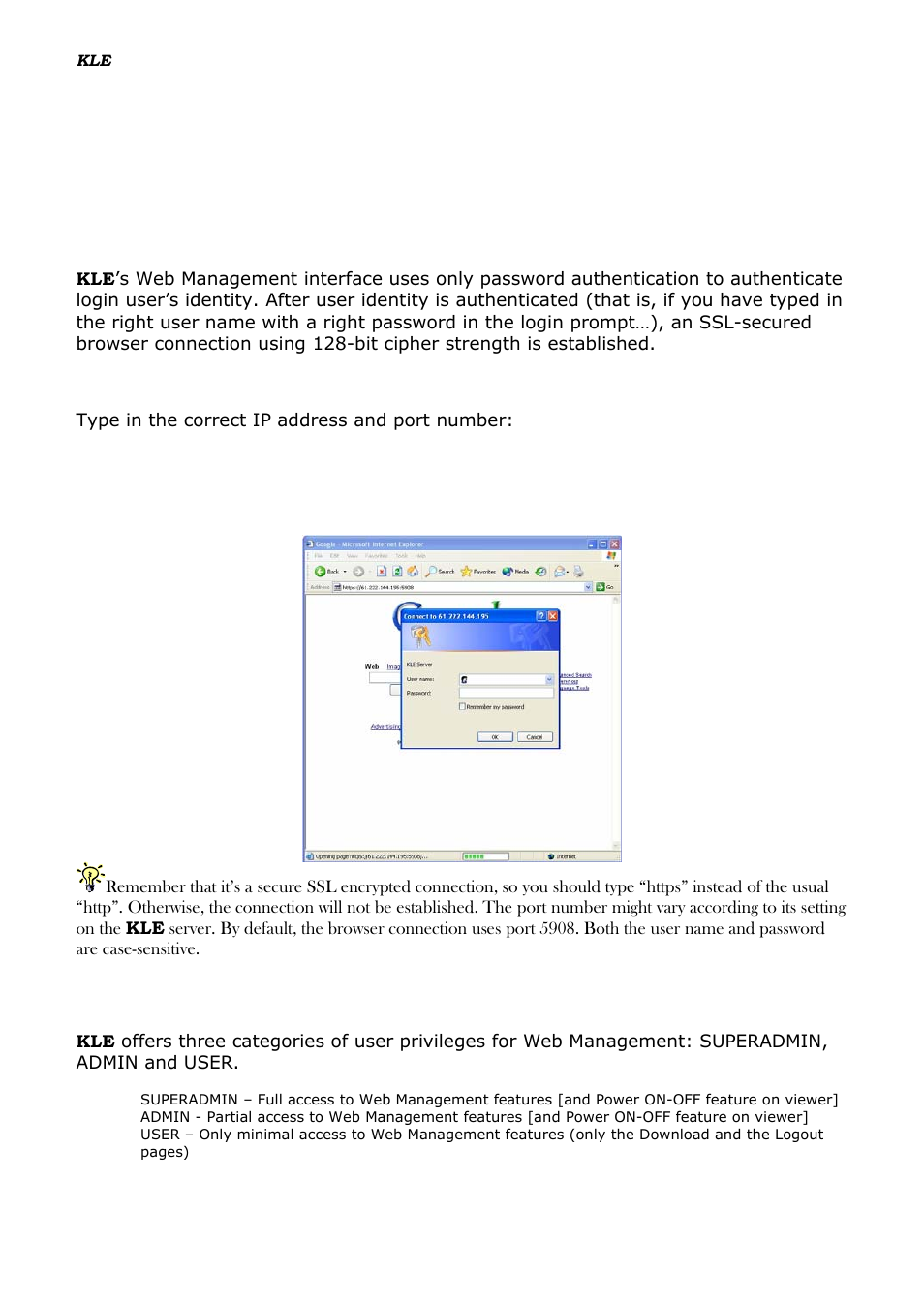Web-based management interface, Based, Anagement | Nterface, 1 web-based management interface | Linkskey LKV-IPM01 User Manual | Page 48 / 95