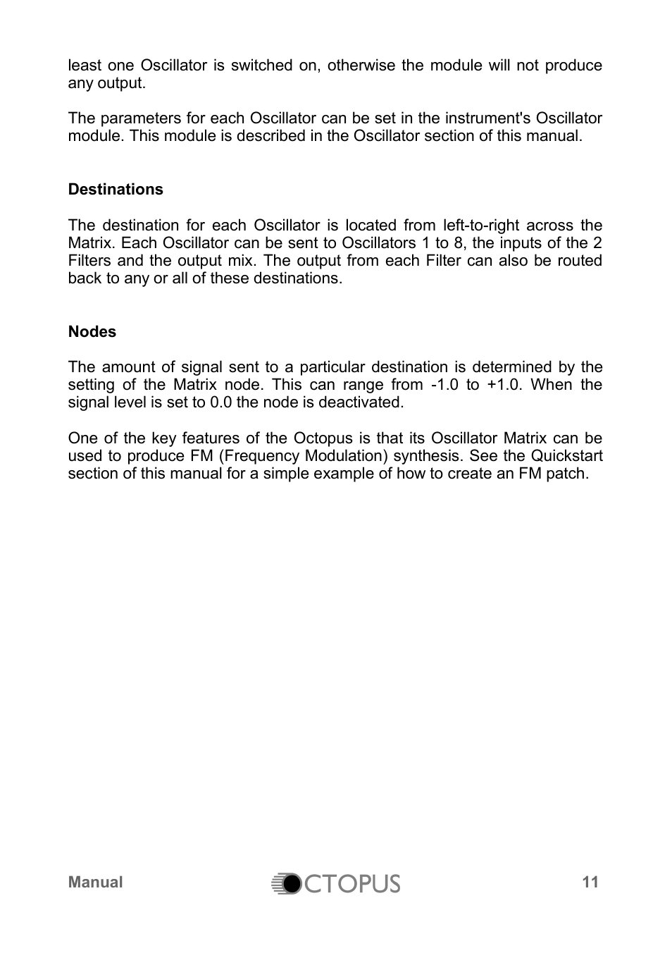 LinPlug Octopus User Manual | Page 13 / 62
